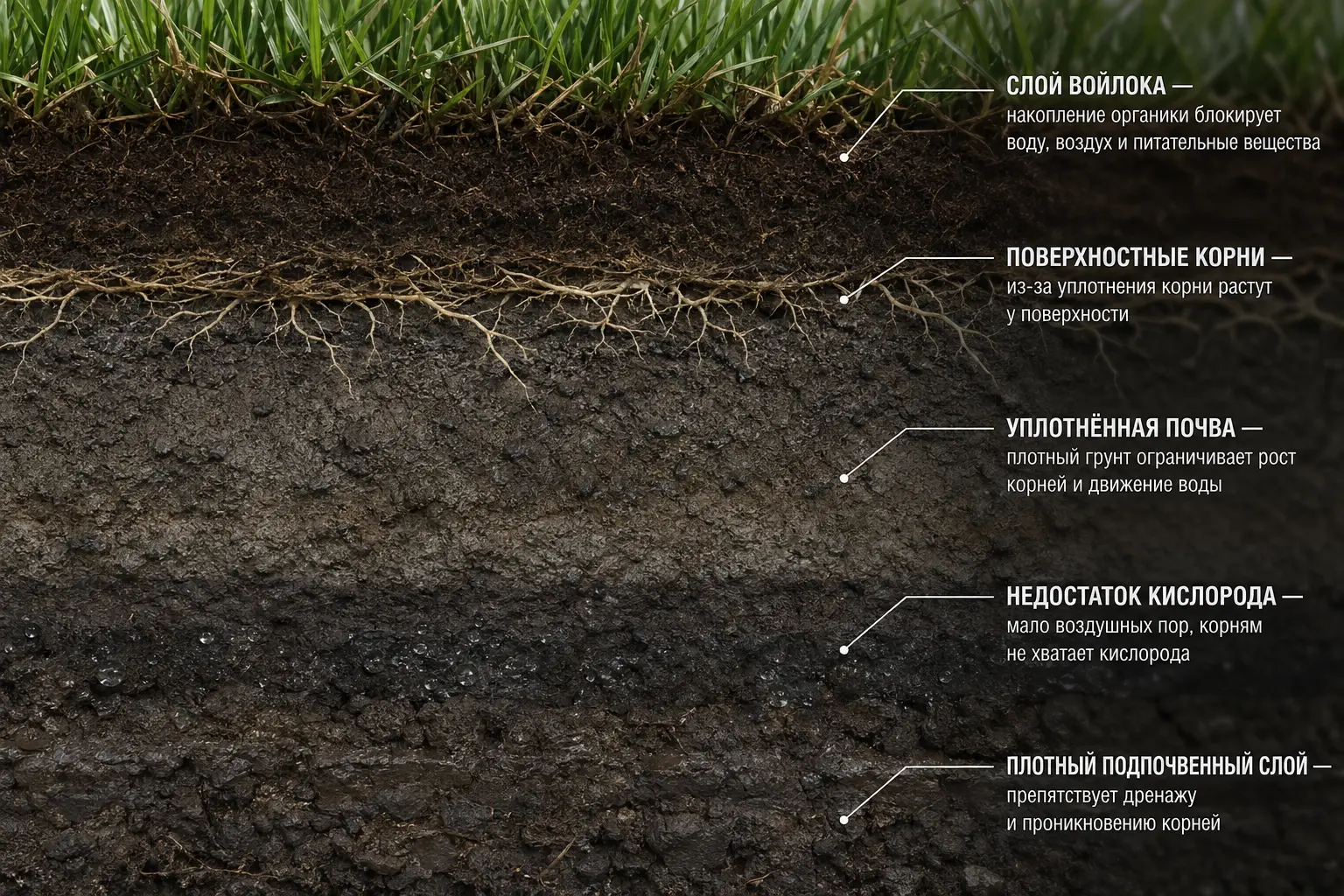 Проблемы газона